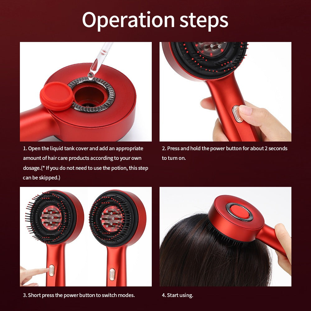 100 %Hair Growth Scalp Massage Comb